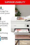 Canon PIXMA TR7020a All - in - One Wireless Color Inkjet Printer, with Duplex Printing, Mobile Printing, and Auto Document Feeder, White - with | Sold by Uncle Wiener's Wholesale