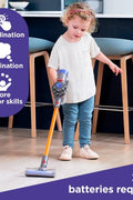 Casdon Dyson Cordless Vacuum Interactive & Officially Licensed Toy Dyson Vacuum for Children Aged 3+ Realistic Role - Play Fun, Purple - with | Sold by Uncle Wiener's Wholesale