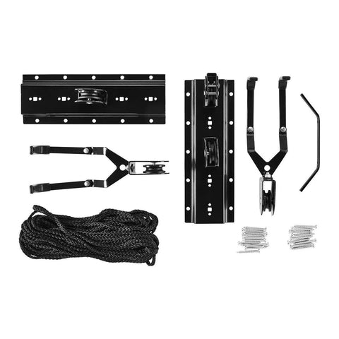 Ceiling Bike Storage Hoist Pulley System – Heavy - Duty 55 lb (25 kg) Lift for Garage Organization – BL05528 - with | Sold by Uncle Wiener's Wholesale