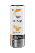 CELSIUS Sparkling Orange – Functional Essential Energy Drink (12 × 355 mL / 12 fl oz) - with | Sold by Uncle Wiener's Wholesale