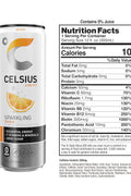 CELSIUS Sparkling Orange – Functional Essential Energy Drink (12 × 355 mL / 12 fl oz) - with | Sold by Uncle Wiener's Wholesale