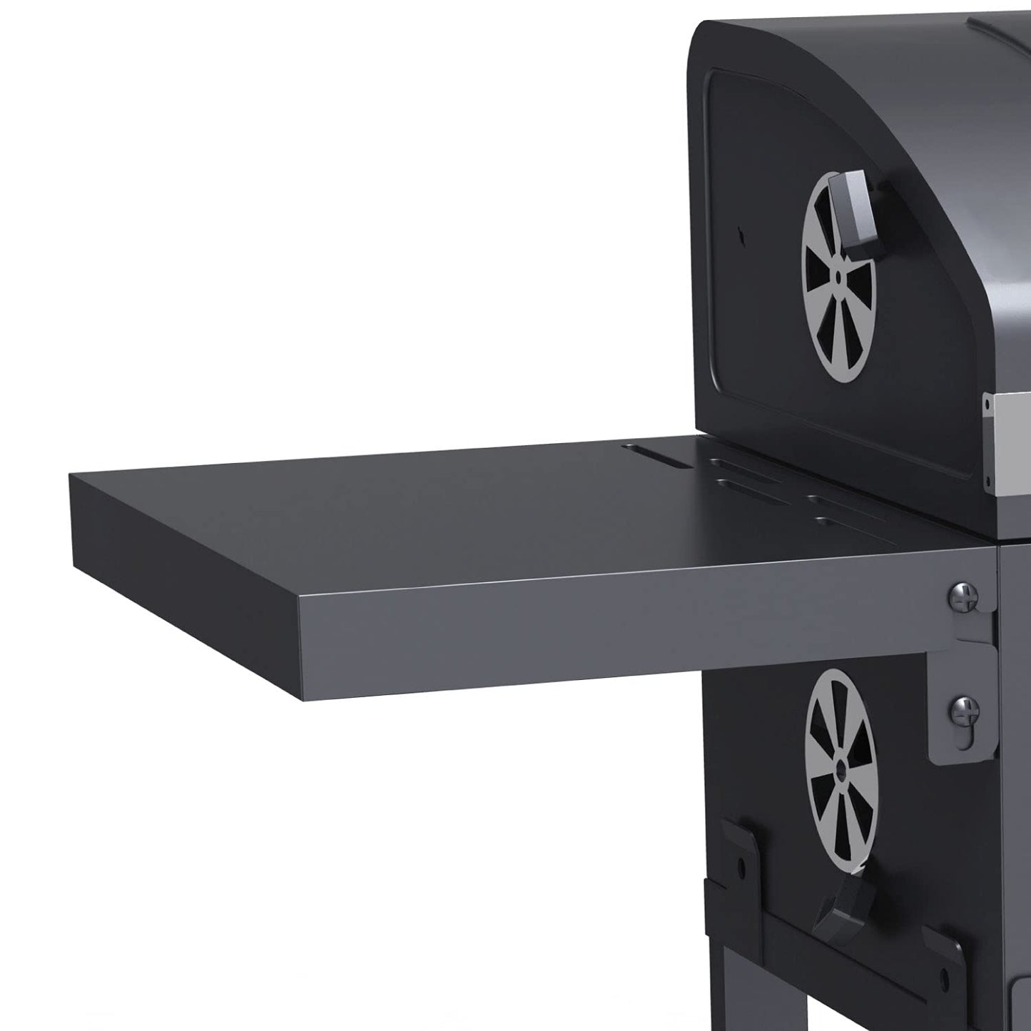 Charcoal BBQ Grill Adjustable Crank Height Outdoor Grill Cart 21RG111 - with | Sold by Uncle Wiener's Wholesale