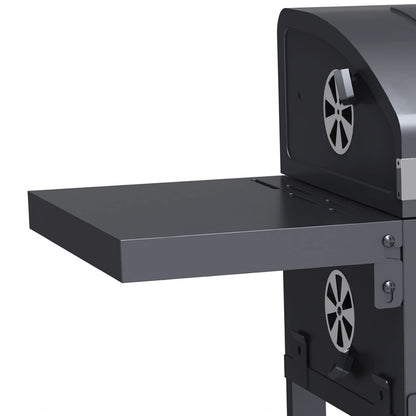 Charcoal BBQ Grill Adjustable Crank Height Outdoor Grill Cart 21RG111 - with | Sold by Uncle Wiener's Wholesale