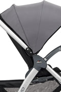 Chicco Bravo 3 - in - 1 Trio Travel System, Bravo Quick - Fold Stroller with KeyFit 30 Infant Car Seat and Base, Car Seat and Stroller Combo, Camden/Black & Grey - with | Sold by Uncle Wiener's Wholesale