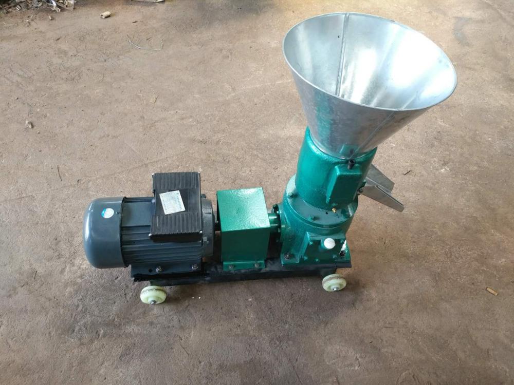 Chicken Feed Pellet Machine – 4mm Pellet Mill Maker 80kg/h Animal Feed Rabbits Chickens Ducks Pigs Cattle Sheep N120C - with 4mm included (3mm optional for small animals) | Sold by Uncle Wiener's Wholesale