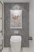 CHIHUT Large Size 30”x236” Wide Contact Paper Gold Grey Marble Countertop Contact Paper Waterproof Matte Peel and Stick Countertops for Kitchen - with | Sold by Uncle Wiener's Wholesale