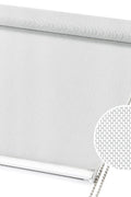 ChrisDowa Light Filtering Roller Shades, with 5% Openness Solar Screen, UV Protection, Water Proof Fabric. Solar Semi Sheer Roller Blinds for Office and Home. Easy to Install.Grey,36" W x 72" H - with | Sold by Uncle Wiener's Wholesale