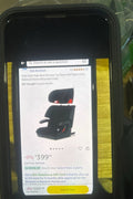 Clek Oobr High Back Booster Seat with Adjustable Headrest, Reclining Design, Latch System, and Retardant - Free Fabric, Mammoth - with | Sold by Uncle Wiener's Wholesale