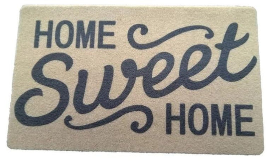 Coco Coir Heavy Duty Backing Doormat Collection – Non - Slip Entry Mats for Home - with Home Sweet Home | Sold by Uncle Wiener's Wholesale