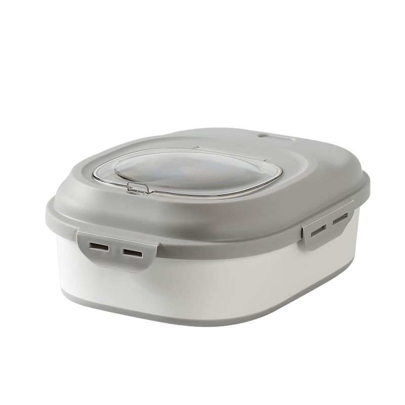 Collapsible Dog Food Storage Container with Lid – Portable Pet Food Bin for Travel & Home | S1338 - with | Sold by Uncle Wiener's Wholesale