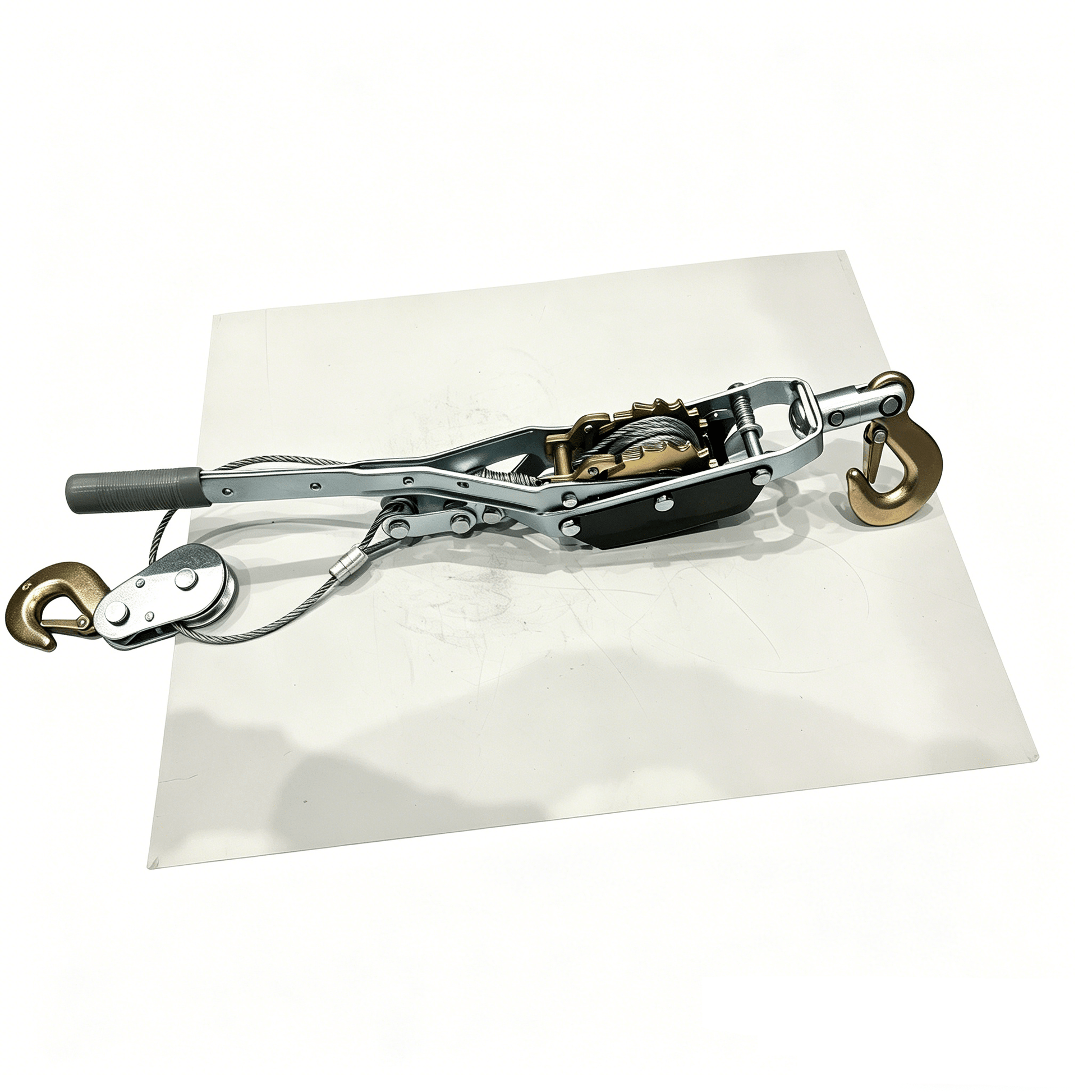 Come Along Winch Ratchet Puller 2–5 Ton Heavy Duty Cable Puller KHHPSET - with 4 Ton | Sold by Uncle Wiener's Wholesale
