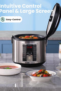 COMFEE' Rice Cooker, Multi Cooker, Stewpot, Saute All in One, 10 Cup Uncooked, 12 Digital Cooking Programs,24 Hours Preset - with | Sold by Uncle Wiener's Wholesale