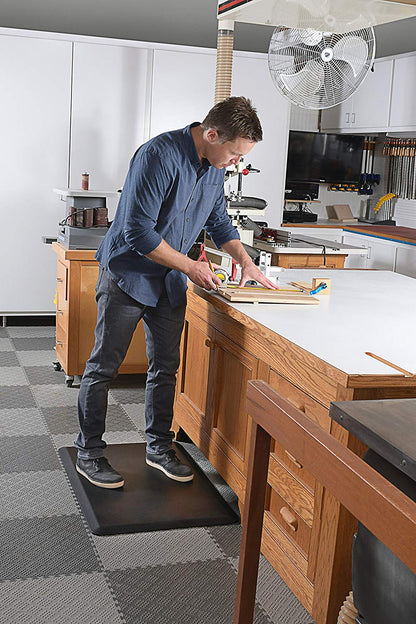 Comfort Mat Anti Fatigue 20" x 39" Black Kitchen Floor Mat AF2039 - with | Sold by Uncle Wiener's Wholesale