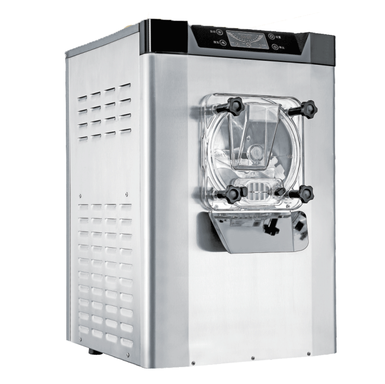 Commercial Hard Ice Cream Machine – 4.2L Cylinder, 20LHour Output, Stainless Steel – YKF618 - with | Sold by Uncle Wiener's Wholesale