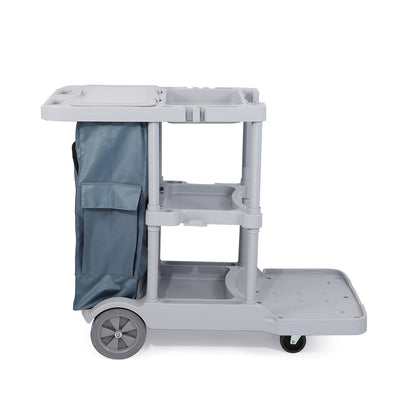 Commercial Janitorial Cleaning Cart with Bag and Tool Holders – UP0871 - with | Sold by Uncle Wiener's Wholesale