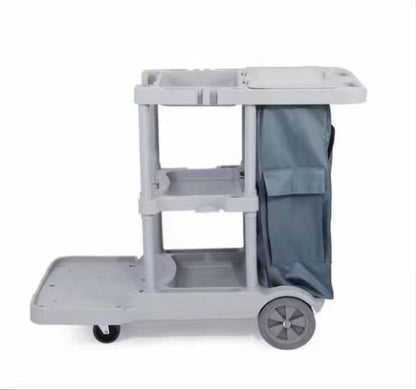 Commercial Janitorial Cleaning Cart with Bag and Tool Holders – UP0871 - with | Sold by Uncle Wiener's Wholesale
