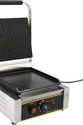 Commercial Panini Press Grills – Single & Double Sandwich Makers for Restaurants & Food Trucks - with Single | Sold by Uncle Wiener's Wholesale