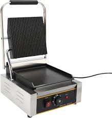 Commercial Panini Press Grills – Single & Double Sandwich Makers for Restaurants & Food Trucks - with Single | Sold by Uncle Wiener's Wholesale