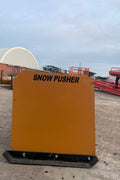 Commercial Snow Pusher – 11 ft Heavy - Duty Steel - with | Sold by Uncle Wiener's Wholesale
