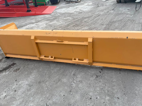 Commercial Snow Pusher – 11 ft Heavy - Duty Steel - with | Sold by Uncle Wiener's Wholesale