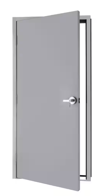 Commercial Steel Door with UL Hardware – Fire Rated, 36x80" & 36x84" | Right & Left Hand Outswing - with Right Hand Outswing | Sold by Uncle Wiener's Wholesale