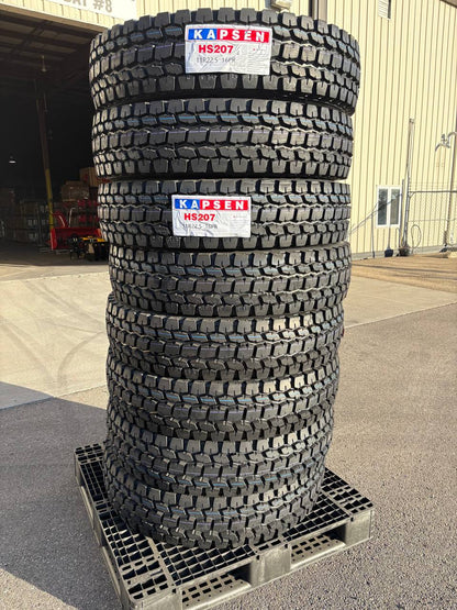 Commercial Truck & Bus Tires – DOT Approved TBR, 11R22.5, 295/75R22.5, 11R24.5 by Kapsen & Zwart - TBR (Truck & Bus Radial) Commercial Tire with ZWARTH DRIVE OPEN 777 18 PLY | Sold by Uncle Wiener's Wholesale