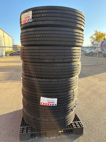 Commercial Truck & Bus Tires – DOT Approved TBR, 11R22.5, 295/75R22.5, 11R24.5 by Kapsen & Zwart - TBR (Truck & Bus Radial) Commercial Tire with ZWARTH DRIVE OPEN 777 18 PLY | Sold by Uncle Wiener's Wholesale