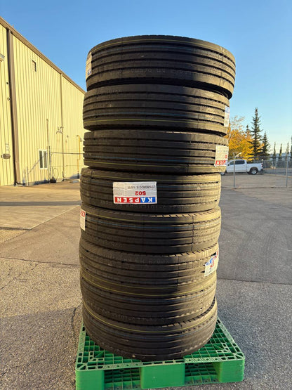Commercial Truck & Bus Tires – DOT Approved TBR, 11R22.5, 295/75R22.5, 11R24.5 by Kapsen & Zwart - TBR (Truck & Bus Radial) Commercial Tire with KAPSEN ALL POSITION HS205 | Sold by Uncle Wiener's Wholesale