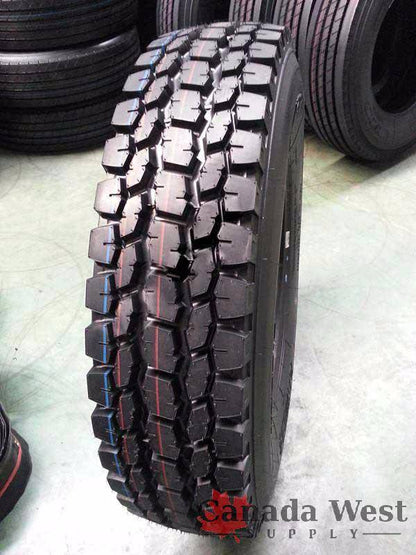 Commercial Truck & Bus Tires – DOT Approved TBR, 11R22.5, 295/75R22.5, 11R24.5 by Kapsen & Zwart - TBR (Truck & Bus Radial) Commercial Tire with KAPSEN DRIVE OPEN HS207 | Sold by Uncle Wiener's Wholesale