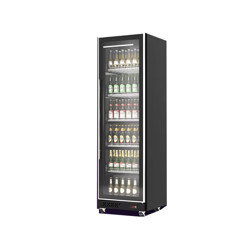 Commercial Upright Display Cooler Single to Four Door Glass Merchandiser - General Equipment with 14.13 cu f | Sold by Uncle Wiener's Wholesale