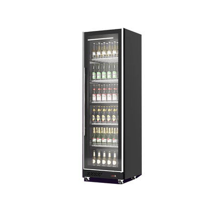 Commercial Upright Display Cooler Single to Four Door Glass Merchandiser - General Equipment with 14.13 cu f | Sold by Uncle Wiener's Wholesale
