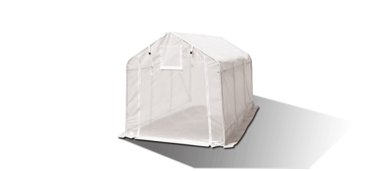 Commercial Walk - In Greenhouse – 10x10 & 10x20 Gardening Tents with Heavy - Duty Steel Frame & Optional Canopy Covers - Heavy - Duty Walk - In Greenhouse Tent (Steel Frame + Fabric Cover) with 10x20 FT | Sold by Uncle Wiener's Wholesale