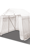 Commercial Walk - In Greenhouse – 10x10 & 10x20 Gardening Tents with Heavy - Duty Steel Frame & Optional Canopy Covers - Heavy - Duty Walk - In Greenhouse Tent (Steel Frame + Fabric Cover) with 6X6 FT | Sold by Uncle Wiener's Wholesale