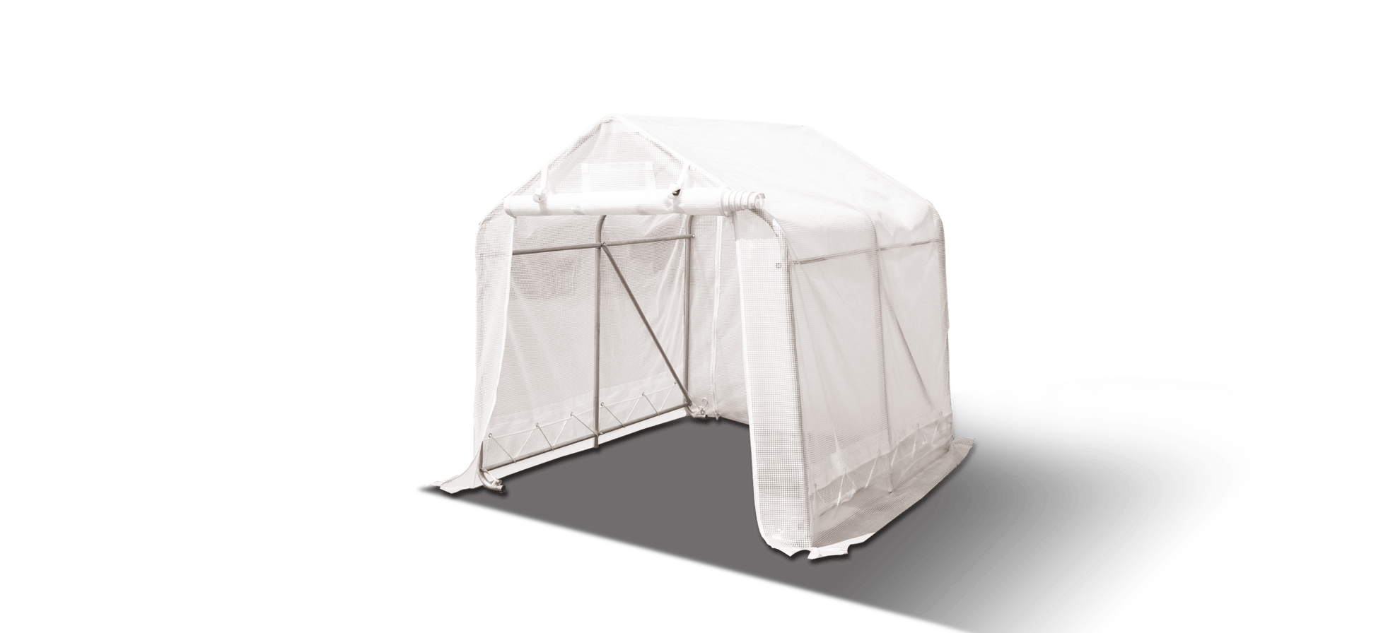 Commercial Walk - In Greenhouse – 10x10 & 10x20 Gardening Tents with Heavy - Duty Steel Frame & Optional Canopy Covers - Heavy - Duty Walk - In Greenhouse Tent (Steel Frame + Fabric Cover) with 6X6 FT | Sold by Uncle Wiener's Wholesale