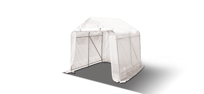 Commercial Walk - In Greenhouse – 10x10 & 10x20 Gardening Tents with Heavy - Duty Steel Frame & Optional Canopy Covers - Heavy - Duty Walk - In Greenhouse Tent (Steel Frame + Fabric Cover) with 6X6 FT | Sold by Uncle Wiener's Wholesale