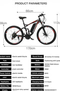 Commuter-Friendly Electric Bike with LCD Display
