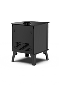 Compact Wood Stove with Firebox – 4kW Steel Wood - Burning Heater R0401A - with | Sold by Uncle Wiener's Wholesale