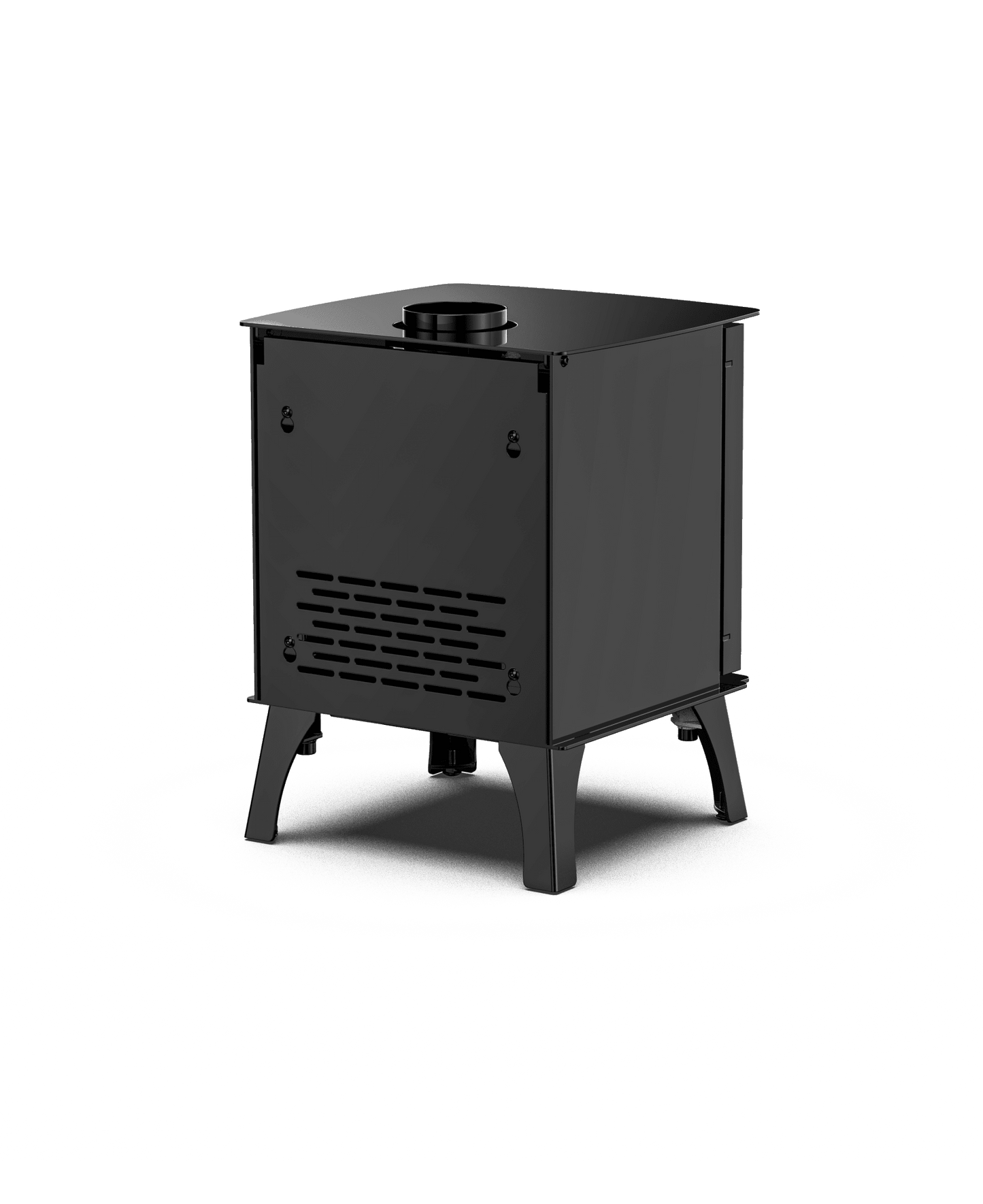 Compact Wood Stove with Firebox – 4kW Steel Wood - Burning Heater R0401A - with | Sold by Uncle Wiener's Wholesale