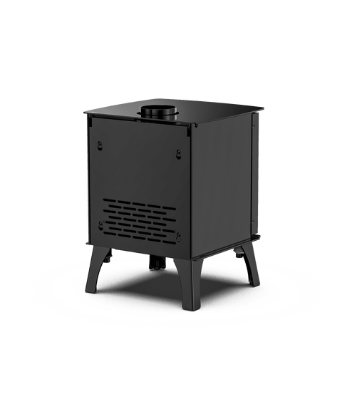 Compact Wood Stove with Firebox – 4kW Steel Wood - Burning Heater R0401A - with | Sold by Uncle Wiener's Wholesale