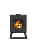 Compact Wood Stove with Firebox – 4kW Steel Wood - Burning Heater R0401A - with | Sold by Uncle Wiener's Wholesale