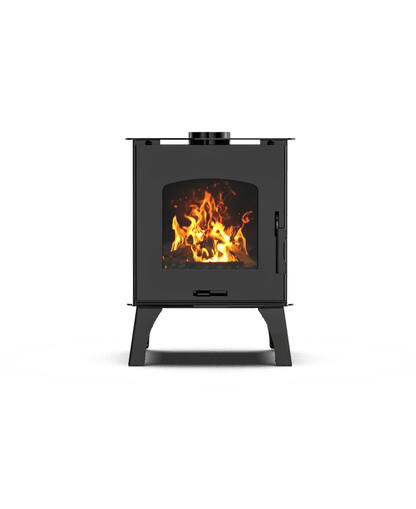 Compact Wood Stove with Firebox – 4kW Steel Wood - Burning Heater R0401A - with | Sold by Uncle Wiener's Wholesale