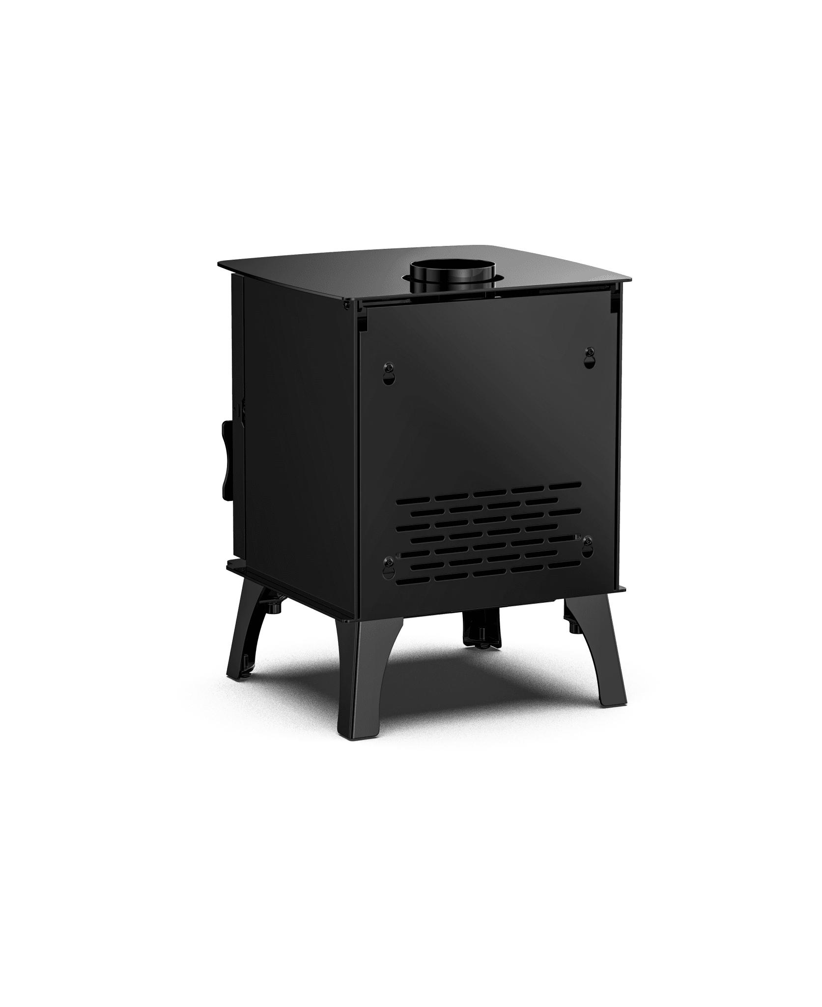 Compact Wood Stove with Firebox – 4kW Steel Wood - Burning Heater R0401A - with | Sold by Uncle Wiener's Wholesale