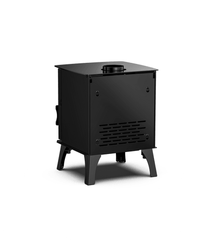 Compact Wood Stove with Firebox – 4kW Steel Wood - Burning Heater R0401A - with | Sold by Uncle Wiener's Wholesale