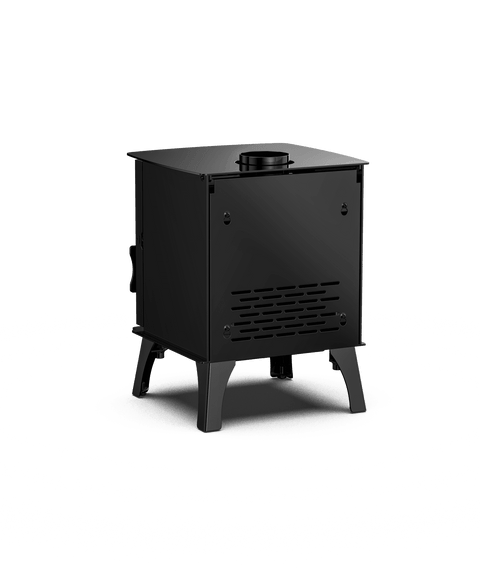 Compact Wood Stove with Firebox – 4kW Steel Wood - Burning Heater R0401A - with | Sold by Uncle Wiener's Wholesale