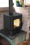 Compact Wood Stove with Firebox – 4kW Steel Wood - Burning Heater R0401A - with | Sold by Uncle Wiener's Wholesale