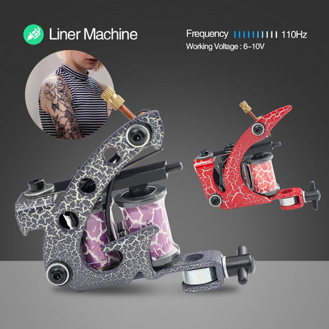 Complete Tattoo Kit with 4 Pro Machine Guns – 54 Color Ink Set, Power Supply, Accessories & Case – Professional Tattoo Equipment TK456 - with | Sold by Uncle Wiener's Wholesale