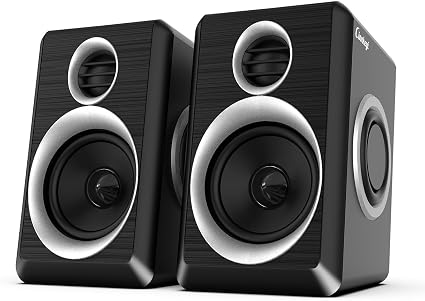 Computer Speakers – 12W USB-Powered Stereo PC Speakers with 3.5mm AUX, Deep Bass & Volume Control for Desktop and Laptop - Electronics with | Sold by Uncle Wiener's Wholesale