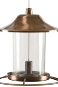Copper Panorama Bird Feeder – Anti - Squirrel Hanging Feeder with 360° Tray Perch | 525PF - with | Sold by Uncle Wiener's Wholesale