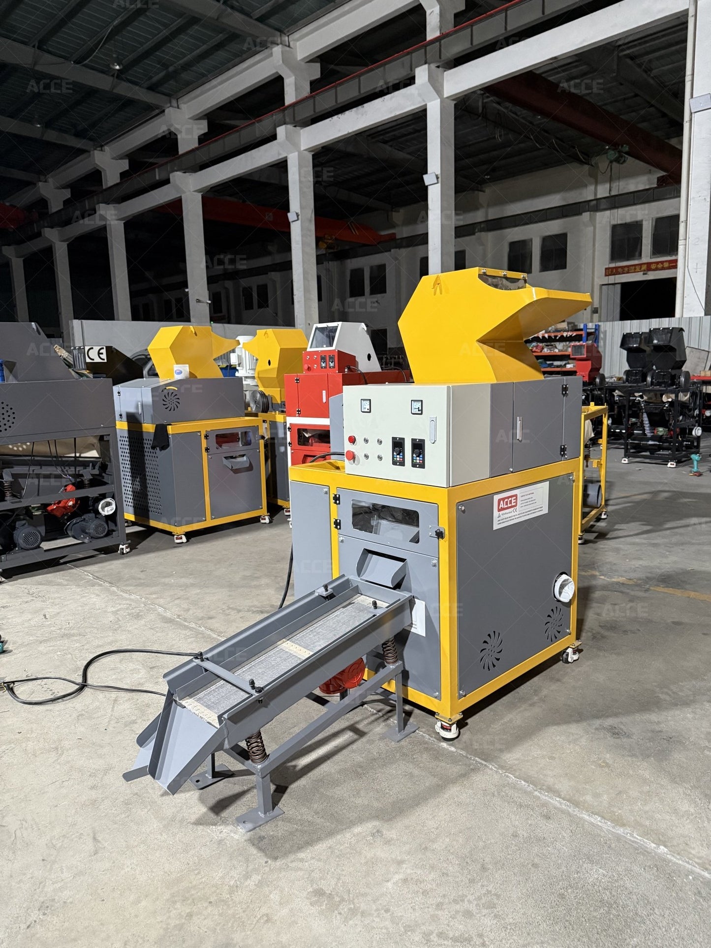 Copper Wire Granulator Machine 0.1–30mm Cable Recycling Separator C05 C06 - with Copper Wire Granulator with Vibration Table | Sold by Uncle Wiener's Wholesale