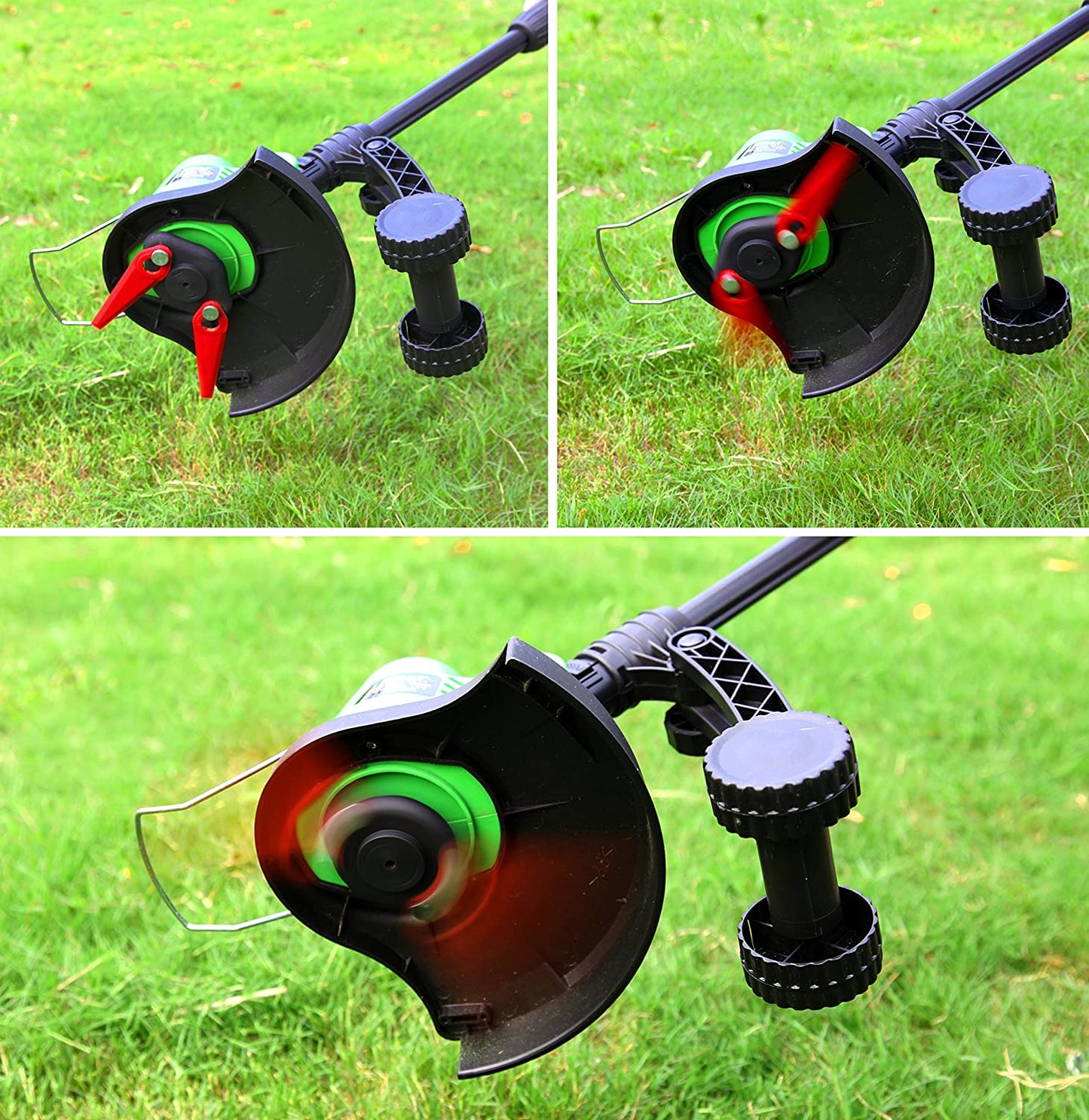 Cordless 18V Rechargeable Grass Trimmer & Edger – Lightweight Lithium - Ion Weed Wacker ET1101 - with | Sold by Uncle Wiener's Wholesale